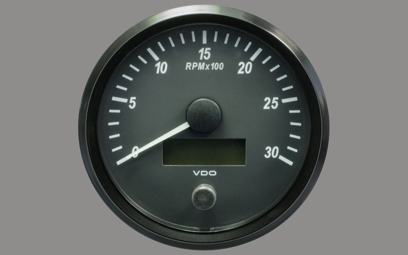 SingleViu Tachometer 3000 RPM